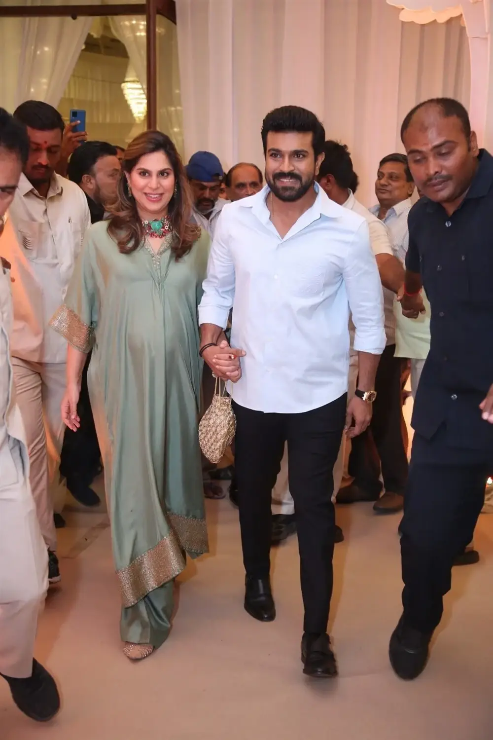 Telugu Actor Sharwanand and Rakshita Wedding Reception Images